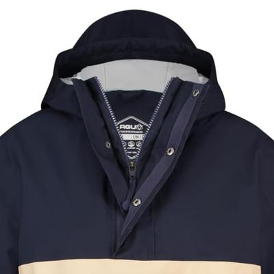 AGU Rain Anorak Winter Regenjas Urban Outdoor - Moonlight - XXL - Waterdicht AGU Rain Anorak Winter Regenjas Urban Outdoor - Moonlight - XXL - Waterdicht