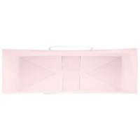 VidaXL Papieren zakken 250 st met hengsels 32x12x42 cm roze - thumbnail
