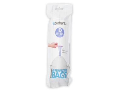 Brabantia perfectfit afvalzak d 15-20l 20 stuks