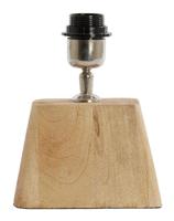 Light & Living Tafellamp 'Kardan' Mangohout, 21cm, kleur Naturel (excl. kap) - thumbnail