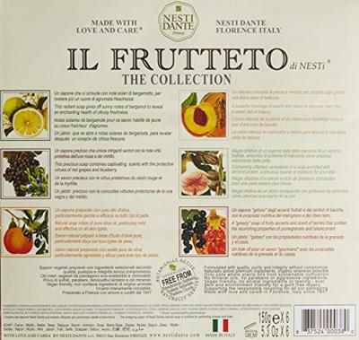 Nesti Dante il frutetto geschenkset zeep 6x150gr.