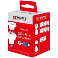 Reisadapter Combo - Wereld-naar-Zwitserland Geaard - thumbnail