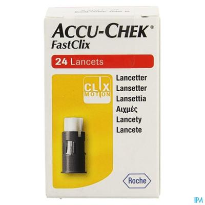 Accu Chek Mobile Fastclix Lancetten 4x6 5208459001