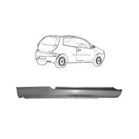 PLAATWERKDEEL Dorpel R 2-deurs 1620102 - thumbnail