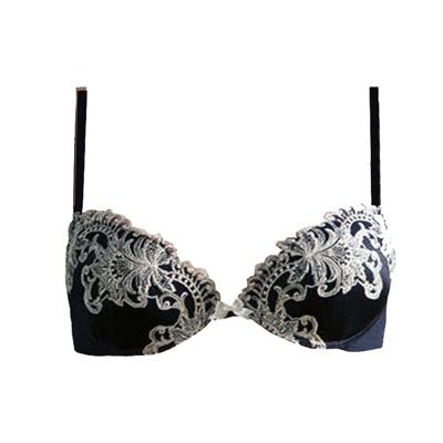 AMBRA Lingerie Bh's Titanium Oil push BH blauw 0436