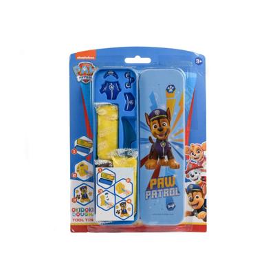 Canenco Paw patrol okidoki klei bewaarblik 3d met accessoires
