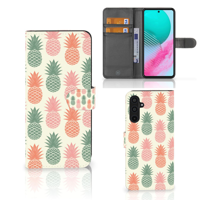 Samsung Galaxy M54 | Book Cover | Ananas - thumbnail