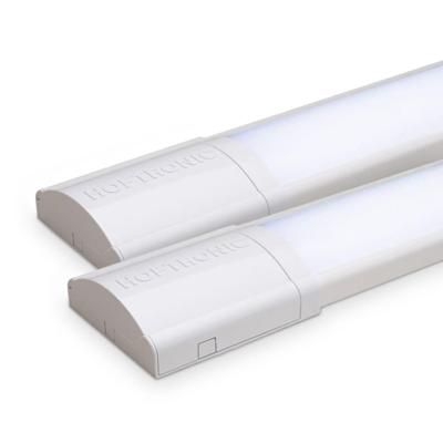 Set van 2 LED batten 120cm - 5600 lumen 40 Watt (140lm/W) - 6500K Daglicht Wit - Flikkervrij - IP20 voor binnen - Onderbouwverlichting - Koppelbaar