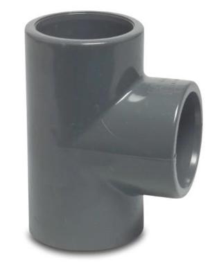 pvc T-stuk 63mm 90° 16 bar KIWA