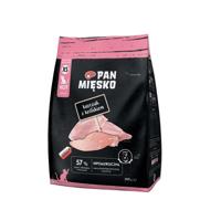 PAN MIĘSKO Chicken with rabbit XS - droog kattenvoer - 400g - thumbnail