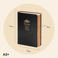 Notitieboek Kalpa Dreams 214x145x40mm blanco zwart - thumbnail