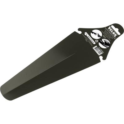 Velox Zadelspatbord clip-on dubbele vouw - zwart