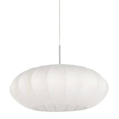 Steinhauer HanglampSparkled Light metaal met witte kap - 3808ST