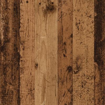 Kamerscherm 100x33x155,5 cm bewerkt hout oud houtkleurig