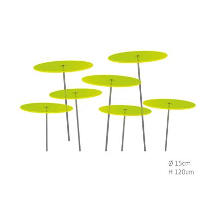 7 stuks! Zonnevangers Groen medium 120x15 cm Cazador Del Sol - Cazador del sol