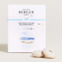 Maison Berger Navulling - voor autoparfum - Ocean Breeze - 2 Stuks - thumbnail