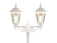 KonstSmide Klassieke staande lantaarnFirenze 2-lichts wit - 7234-250 - thumbnail