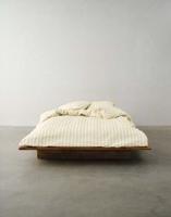 Marc O&apos;Polo Steffe Wood tan dekbedovertrek - thumbnail