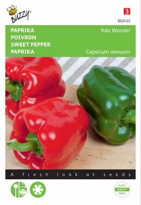 Zaden Paprika Yolo Wonder Buzzy - Buzzy Zaden Paprika Yolo Wonder Buzzy - Buzzy