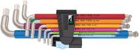 Wera 3950/9 Hex-Plus Multicolour Imperial Stainless 1 Inbus Haakse schroevendraaierset 5/64 inch, 3/32 inch, 1/8 inch, 5/32 inch, 3/16 inch, 7/32 inch, 1/4 - thumbnail