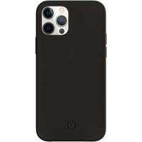 Valenta Leather Back Cover Snap Luxe Apple iPhone 12 Pro Max Black - thumbnail