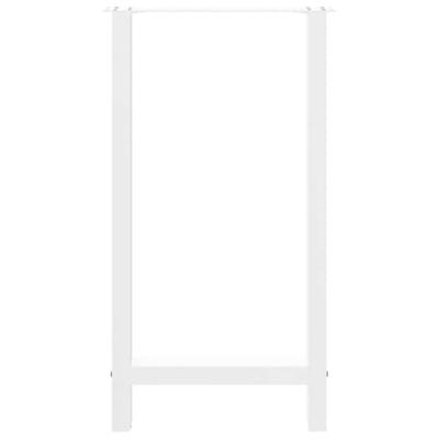 Bartafelpoten 2 st 40x(90-91) cm staal wit