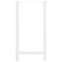 Bartafelpoten 2 st 40x(90-91) cm staal wit - thumbnail