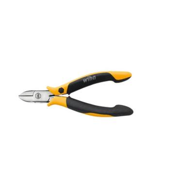 Wiha Zijkniptang Professional ESD brede, halfronde kop met facet | 115mm/4 12" - 26831 - 26831 Wiha Zijkniptang Professional ESD brede, halfronde kop met facet | 115mm/4 12" - 26831 - 26831