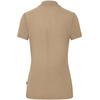 JAKO C6320D Polo Organic Dames - Zand - 48 JAKO C6320D Polo Organic Dames - Zand - 48