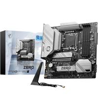 Moederbord - MSI - B760M Ptoject Zero Intel B760 LGA 1700 micro ATX - thumbnail
