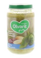 Olvarit Spinazie rundvlees aardappel 8M08 (200 gr) - thumbnail