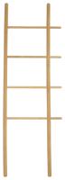 ZILT Wandrek/Ladder 'Jovana' Eikenhout, 157 x 52cm, kleur Naturel - thumbnail