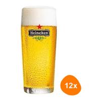 Heineken - Bierglas "Fluit" 220 ml - 12 stuks - thumbnail