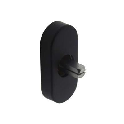 Intersteel Basisplaat tbv raamkruk draaikiep hals ø16mm - mat zwart Intersteel Basisplaat tbv raamkruk draaikiep hals ø16mm - mat zwart