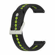 Garmin Approach S12 / S40 / S42 - Dot Pattern bandje - Zwart met geel Garmin Approach S12 / S40 / S42 - Dot Pattern bandje - Zwart met geel