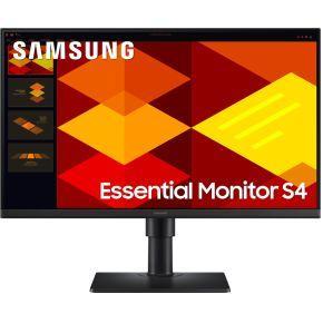 Samsung Professionele pc-monitor S40GD 24 inch, zwart, FHD 1920 x 1080, 100 Hz, IPS-paneel, HDMI, displaypoort, USB type A, draaibaar, kantelbaar, verstelbare voet, Eye Saver-modus, LS24D402GAUXEN