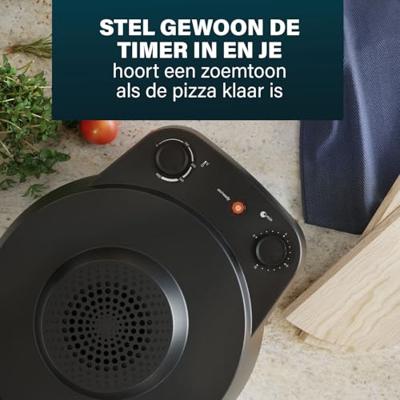 Princess Oven Pro Pizzaoven Controlelampje, Timerfunctie, CoolTouch-behuizing