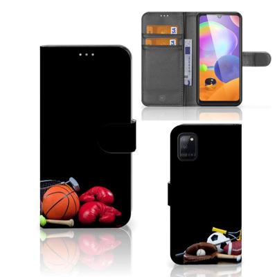 Samsung Galaxy A31 | Wallet Case | met Pasjes | Sports Samsung Galaxy A31 | Wallet Case | met Pasjes | Sports