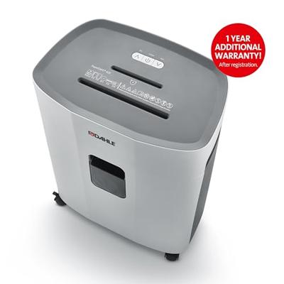 Dahle PaperSAFE® 420 Papierversnipperaar Cross cut 2 x 15 mm 25 l Aantal bladen (max.): 10 vellen Ook geschikt voor Nietjes, Creditcards, CDs, DVDs