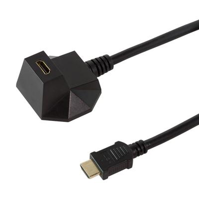 LogiLink CH0041 HDMI-kabel HDMI Verlengkabel HDMI-A-stekker, HDMI-A-bus 1.50 m Zwart 4K UHD LogiLink CH0041 HDMI-kabel HDMI Verlengkabel HDMI-A-stekker, HDMI-A-bus 1.50 m Zwart 4K UHD
