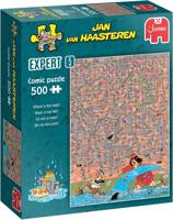 Jan Van Haasteren legpuzzel expert 05 where is the leak? 500st. - thumbnail