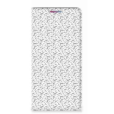 Motorola Moto G60s | Hoesje met Magneet | Stripes Dots