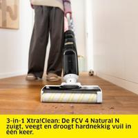 Elektrische dweil Kärcher FCV 4 Natural N 3-in-1 Xtra!Clean 180 W (1.056-133.0) Zwart - thumbnail