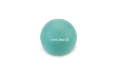 Rubber hondenspeeltje bal massief mint 6.5 cm