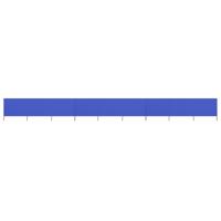 VidaXL Windscherm 9-panelen 1200x120 cm stof azuurblauw - thumbnail