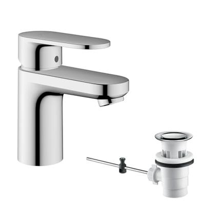 Hansgrohe Wastafelmengkraan Vernis Blend 70 Eengreeps Met Trekwaste Chroom