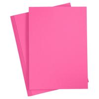 Fuchsia roze A4 vel 180 grams - hobby karton - thumbnail