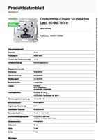 Merten Dimmer Inzetstuk MEG5133-0000 - thumbnail