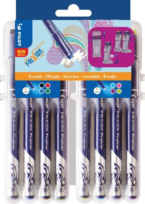 Fineliner pilot frixion sw-ff f assorti 8st Fineliner pilot frixion sw-ff f assorti 8st