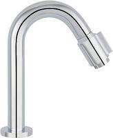 Saqu Essential 2.0 luxe fonteinkraan met C-uitloop chroom - thumbnail